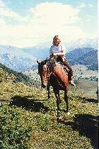 summer camp horse ridding image