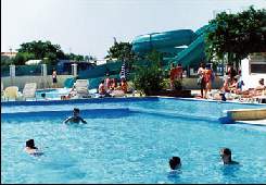 summer camp swimming pool image