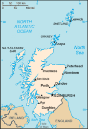 scotland map image