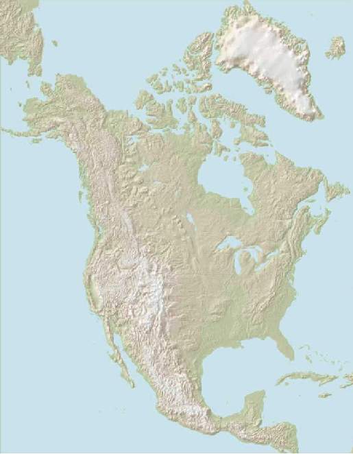 map north america image