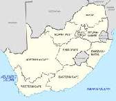 map south africa
