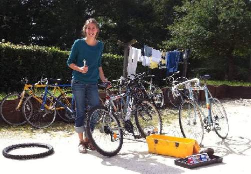 bike repairs allways needed image