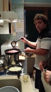 Niko cooking