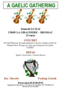 Volunteers create gaellic night