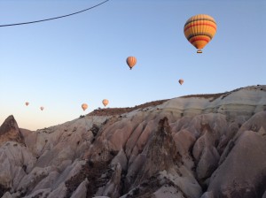 Balloons over Cappadocia, Turkey