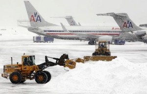 Snow Storm Forces Boston International Airport to Close