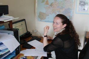 Volunteer from Canada in France at La Giraudiere