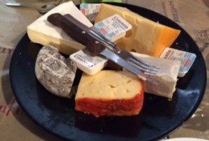 wide selection of cheese