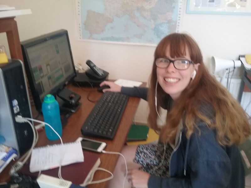 Kathryn is an Intern from Scotland who speaks French and Arabic as well as English.