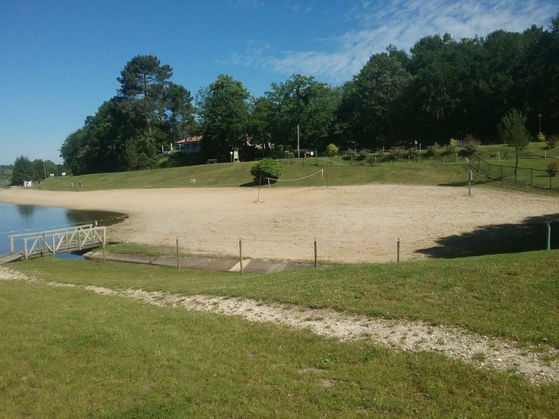 Golden sands perfect for sunbathing and getting that summer tan hapening