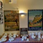 Beautiful French posters and English china